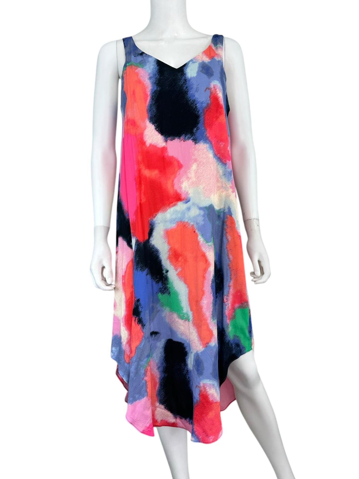 NIC & ZOE Watercolor Print Sundress Size M