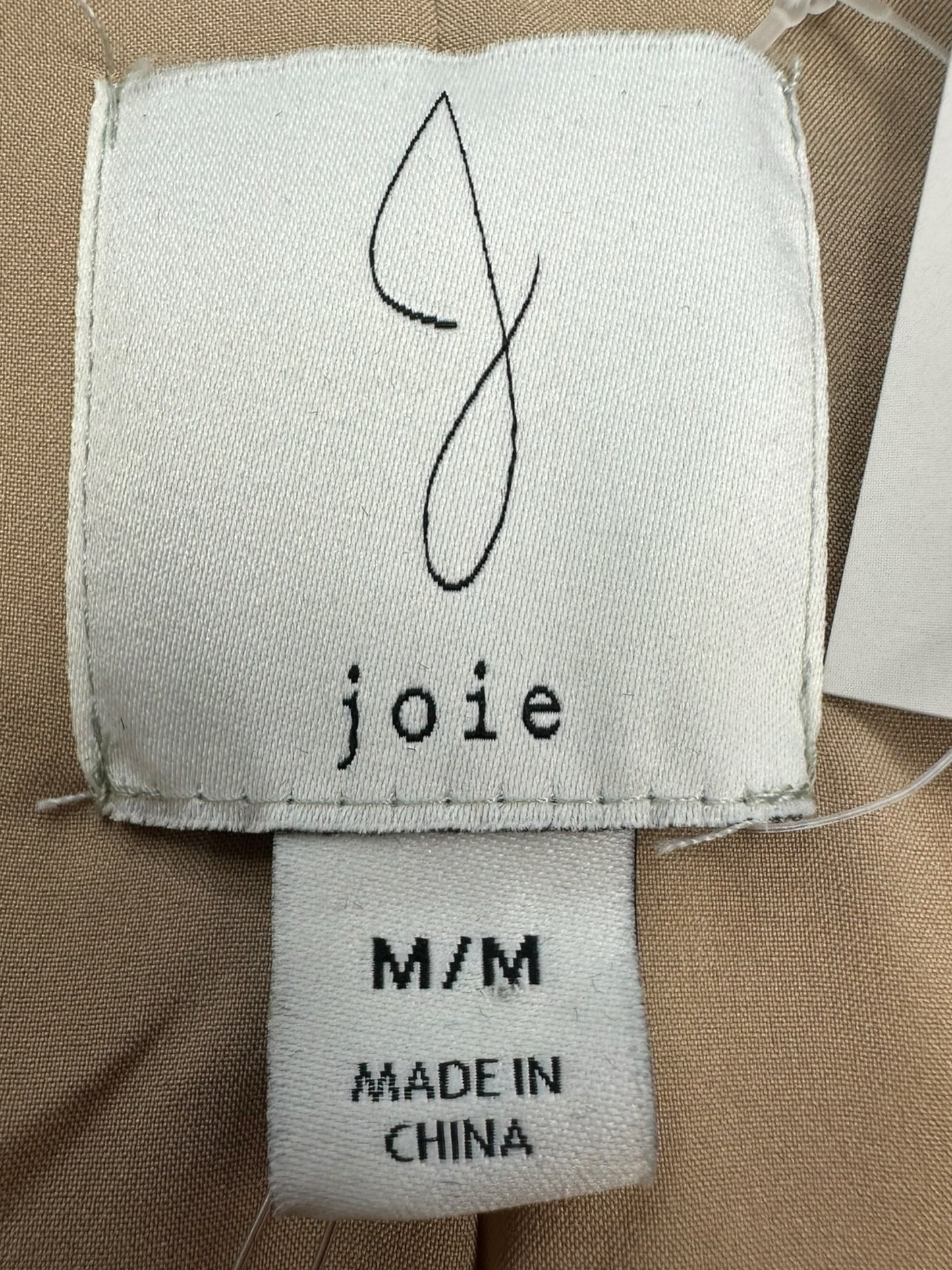 joie NWT Tan Vegan Leather Blazer M
