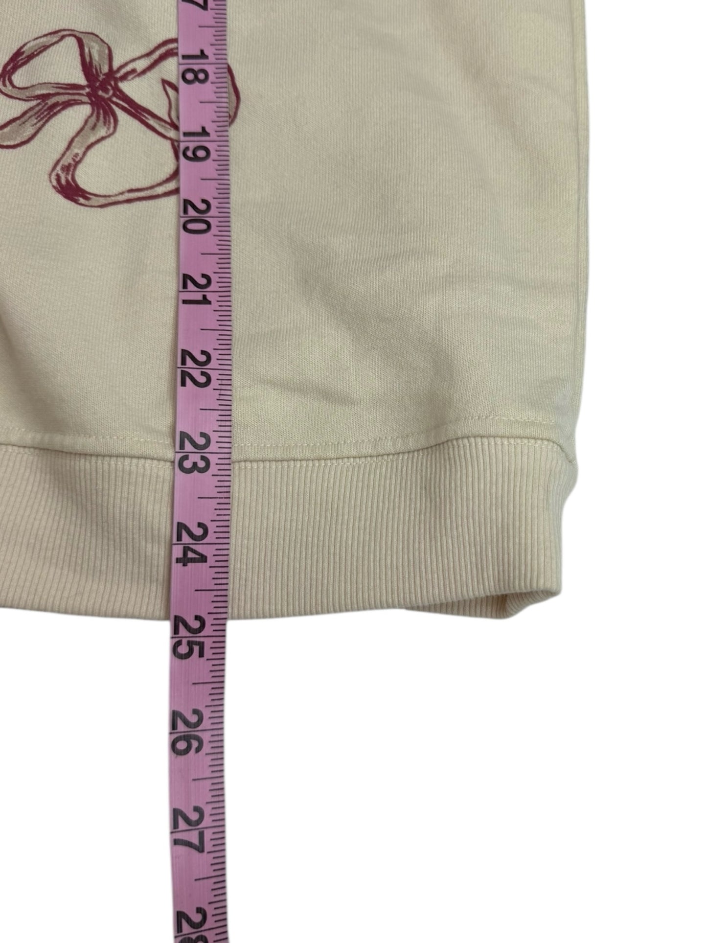 Maeve NWT Cream Animal Friends Crewneck Sweatshirt Size S