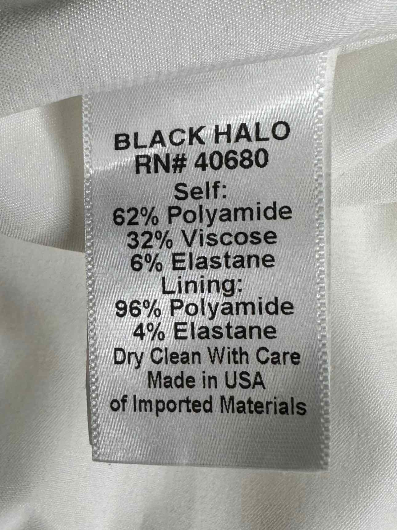 BLACK HALO NWT White Cocktail LORIE Mini Dress Size 4
