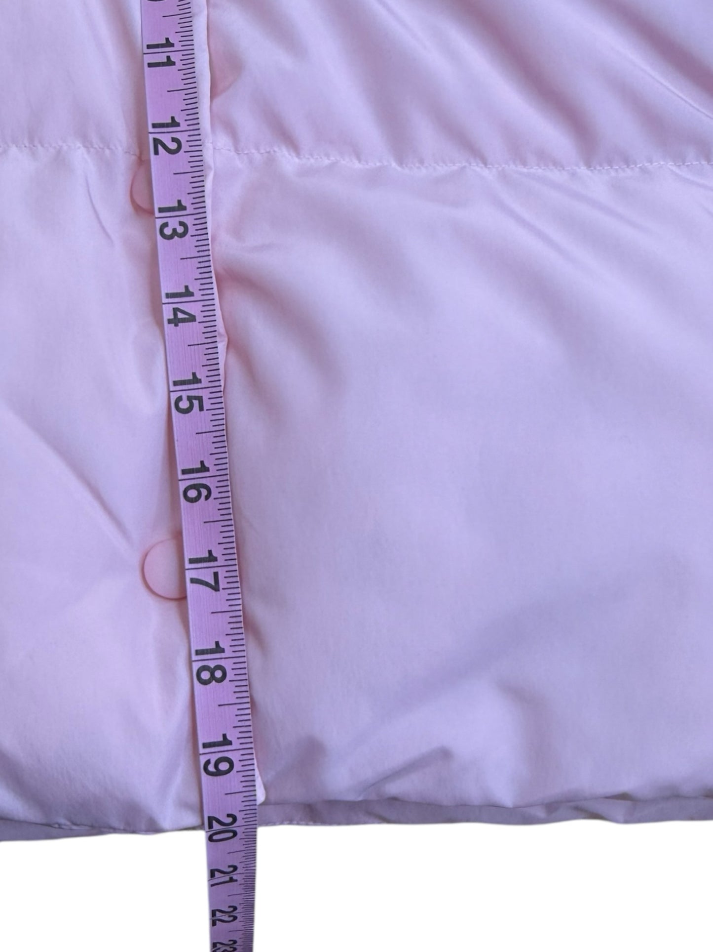 Bucketlist Pink Puffer Jacket Size S