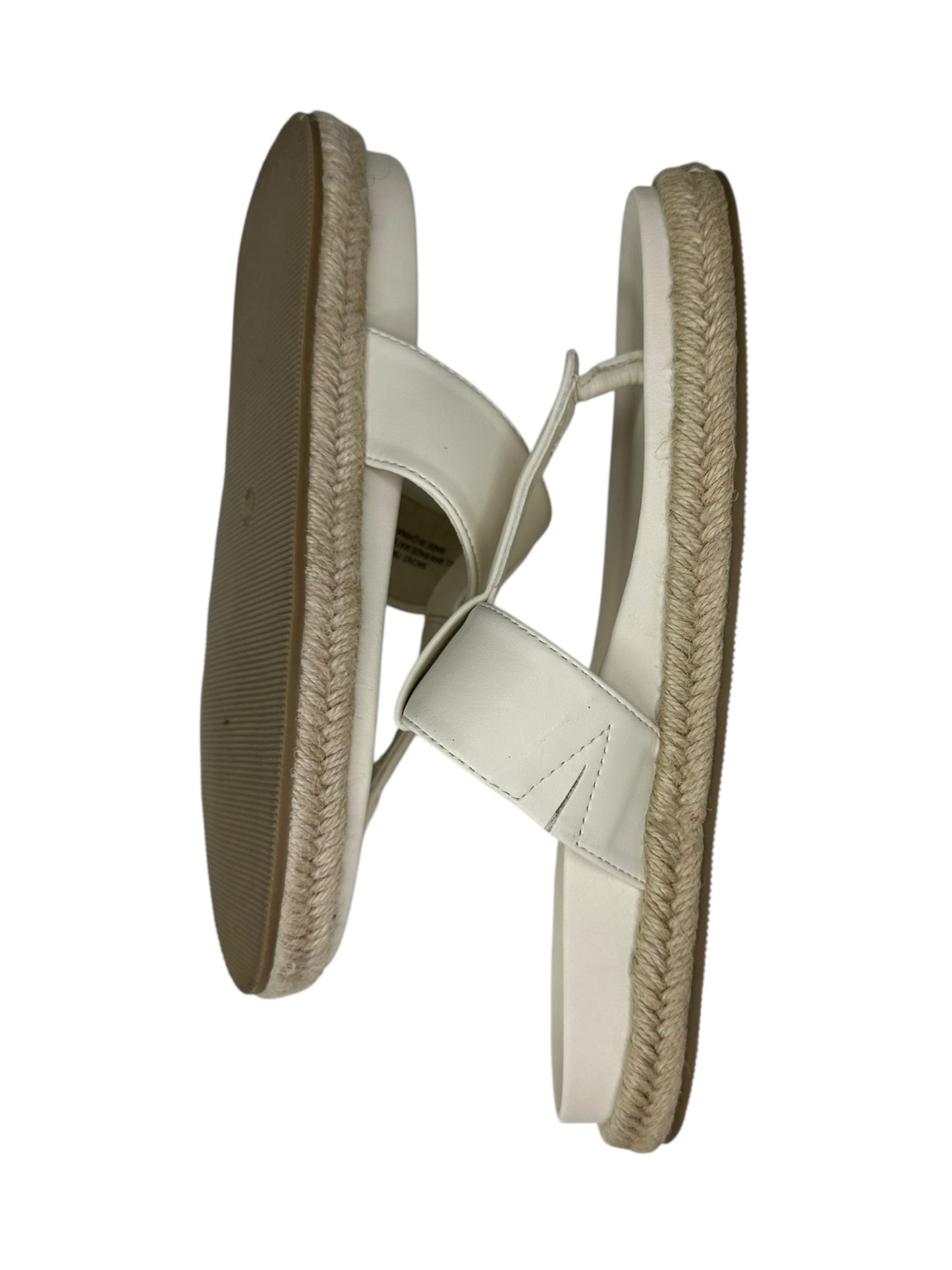 joie White Nacho Thong Sandals Size 7