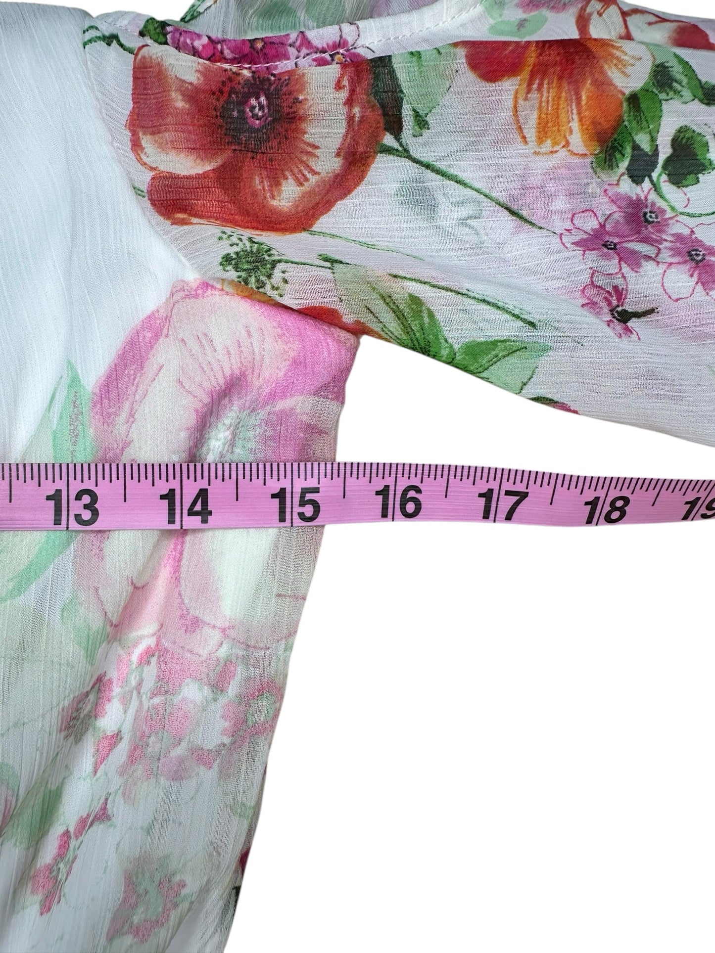 Calvin Klein Floral Maxi Dress Size S