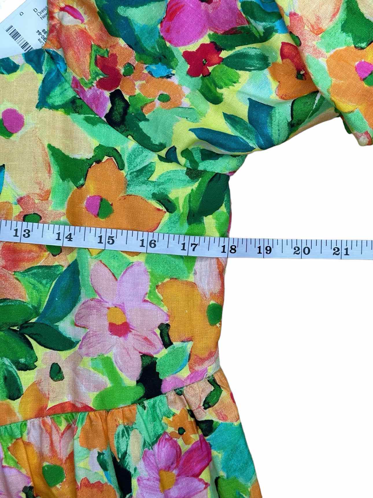 sanctuary NWT Green Floral Linen Sundress Size XS