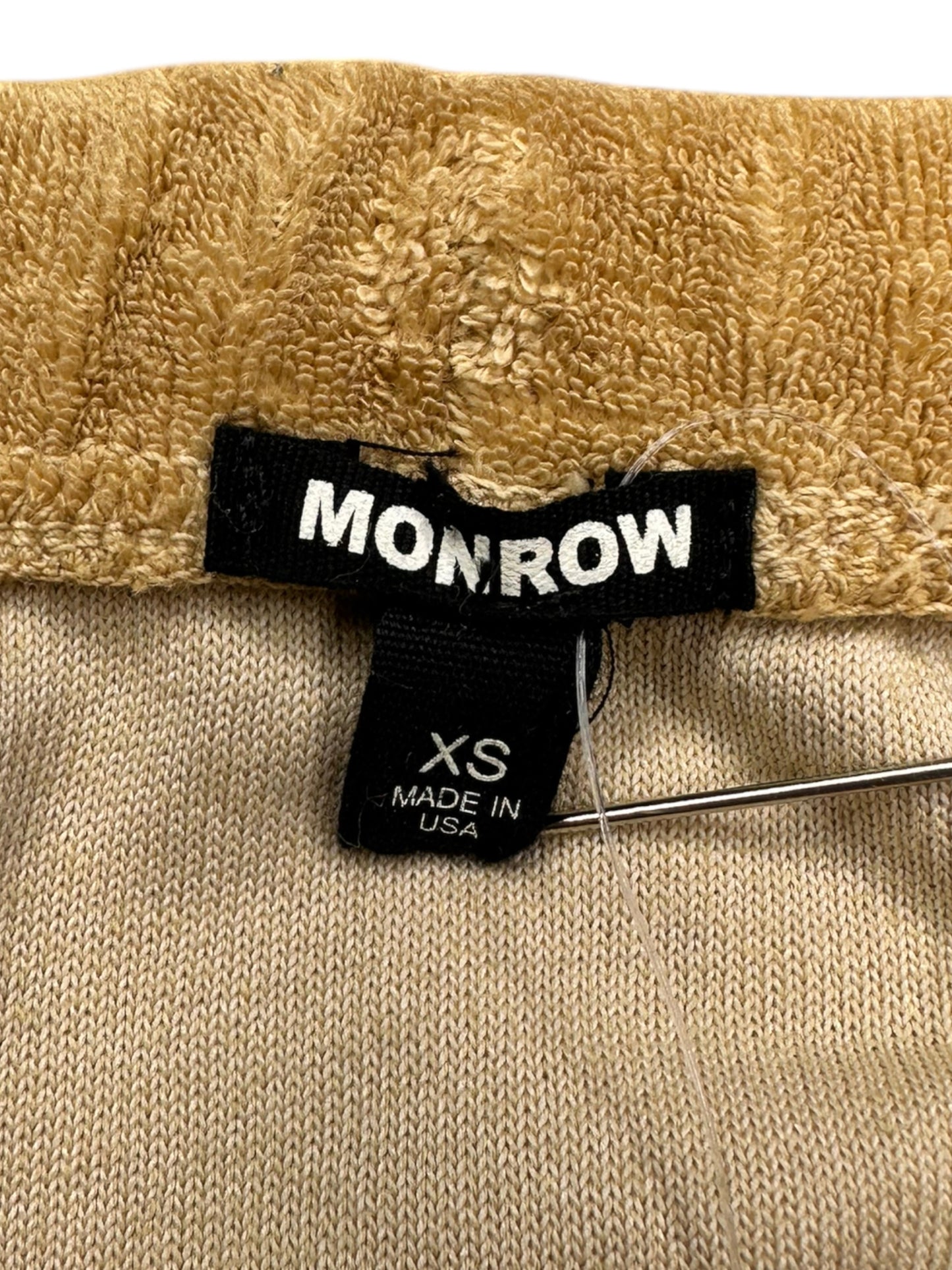 Monrow Terrycloth Jumpsuit Size XS