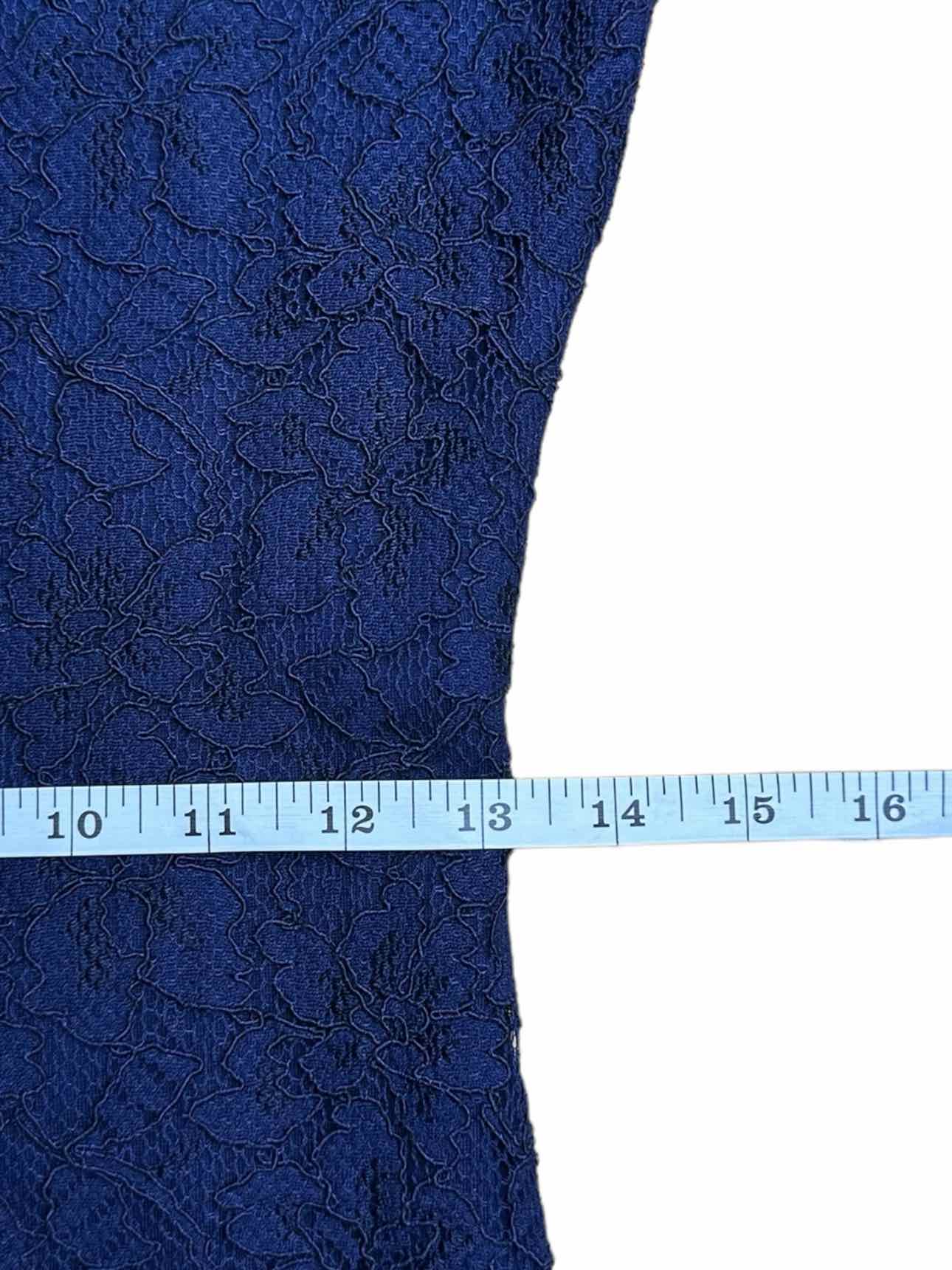 Diane von Furstenberg Navy Lace Dress Size 2