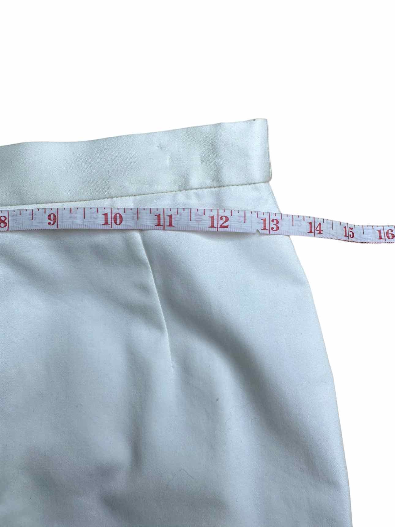 ESCADA White Pencil Skirt Size 34