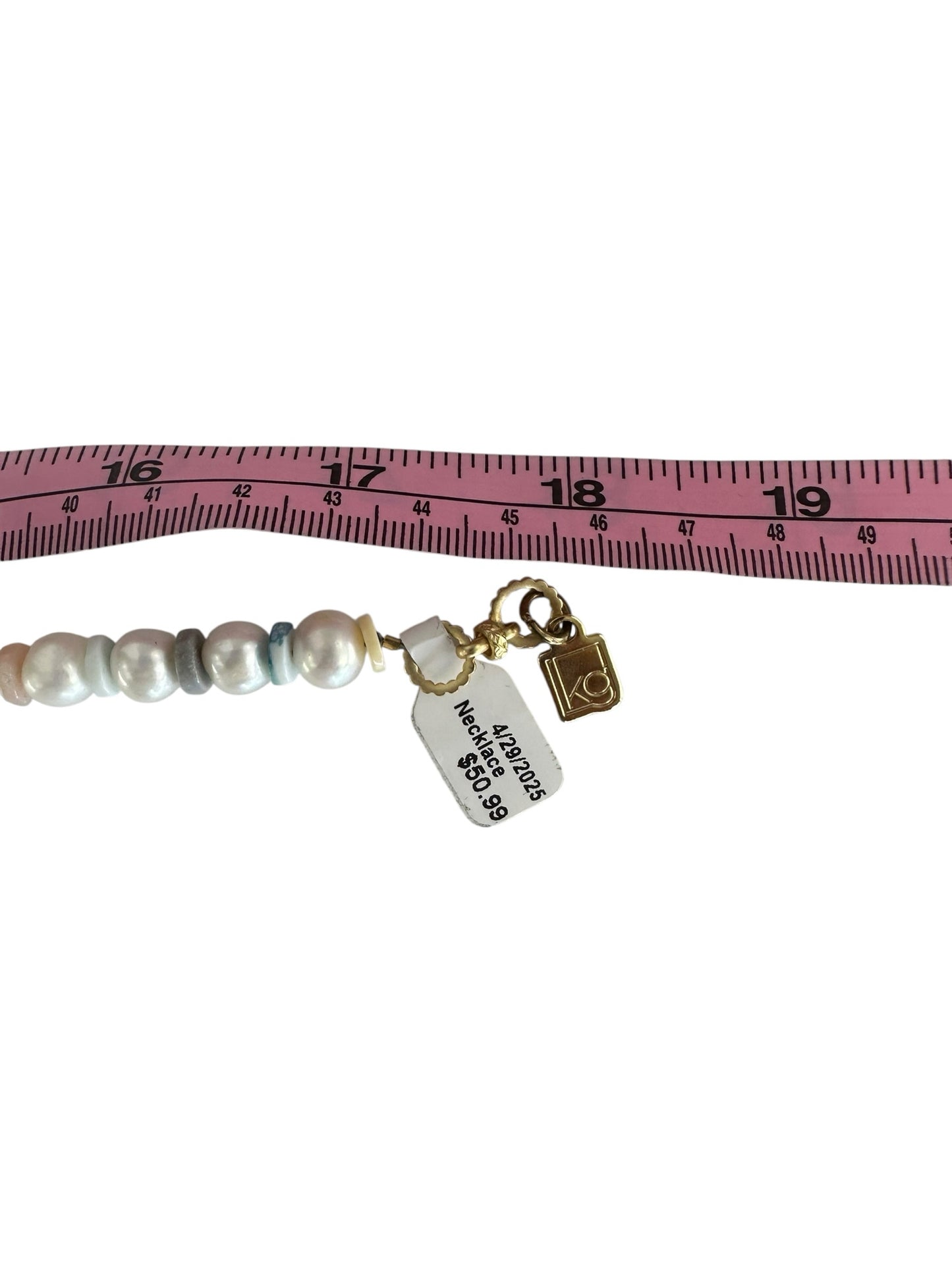 Kori Green Pearl Colorful Necklace