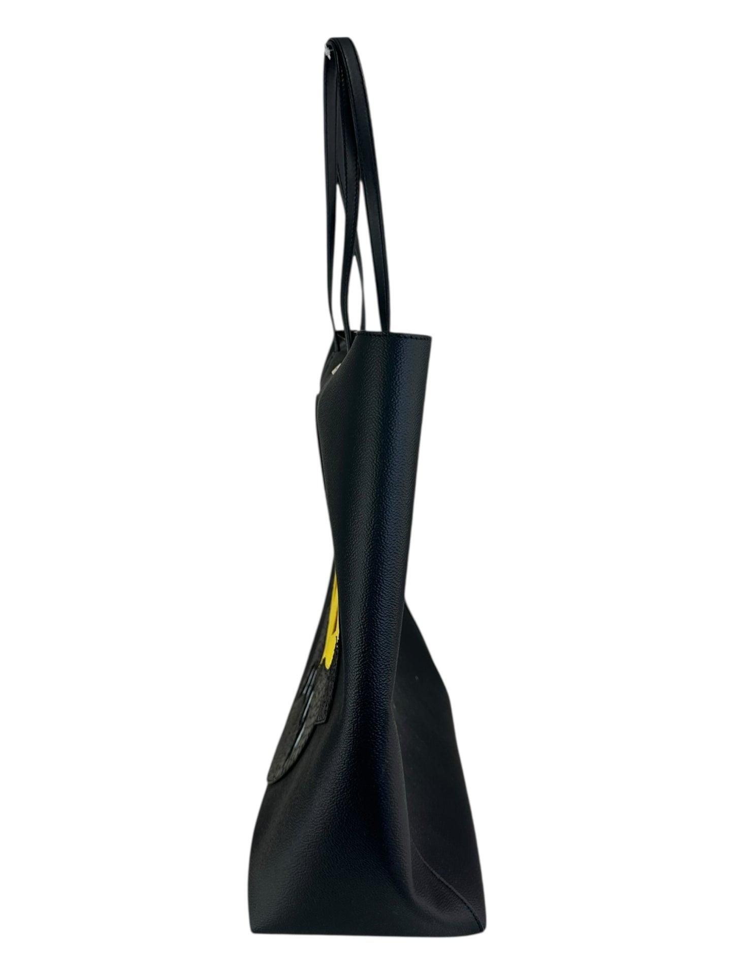 stella mccartney Black Super Hero Shopper Tote Designer