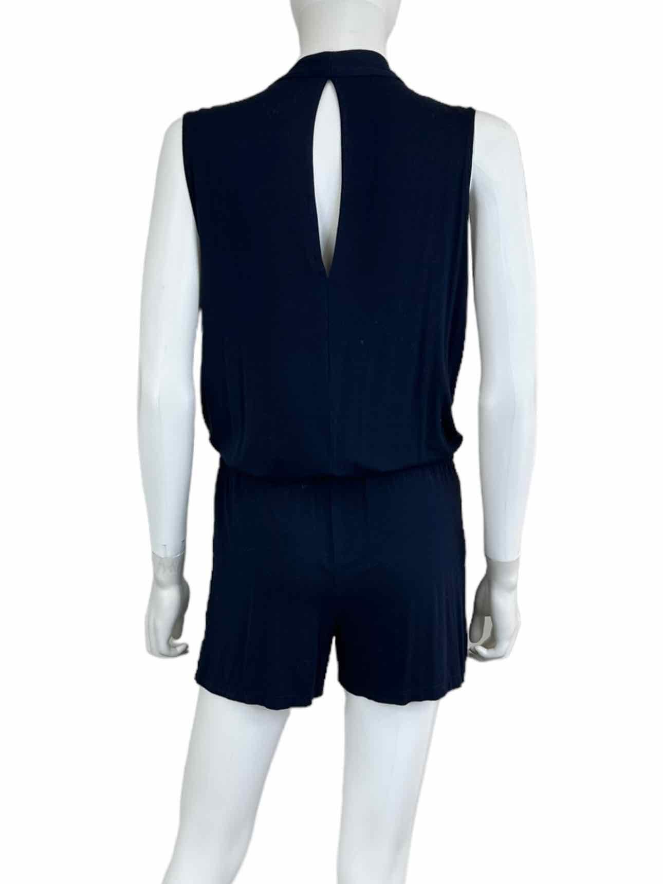 TRINA TURK Navy Knit Romper Size XS