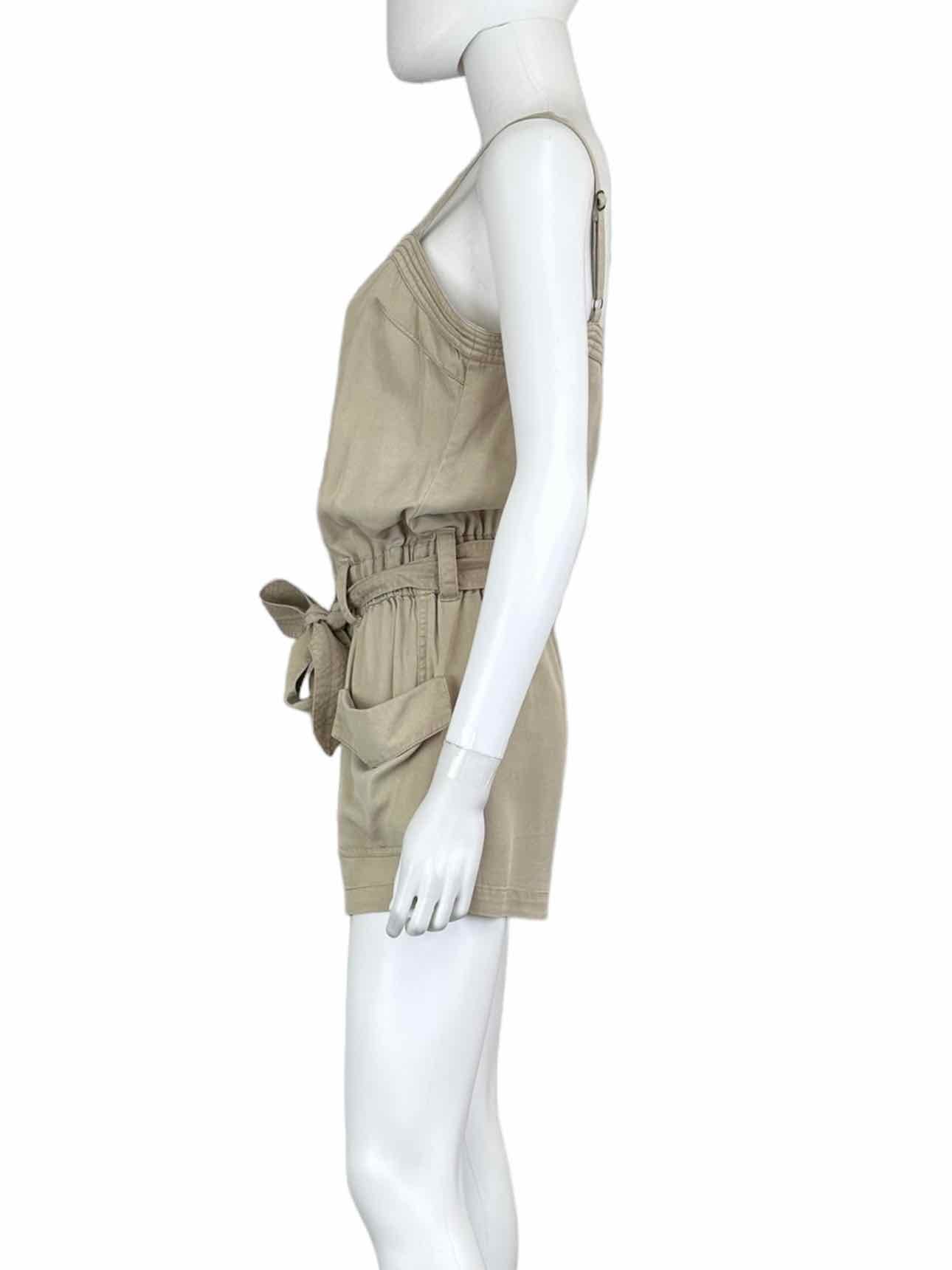 PAM&GELA Khaki Utility Romper Size S