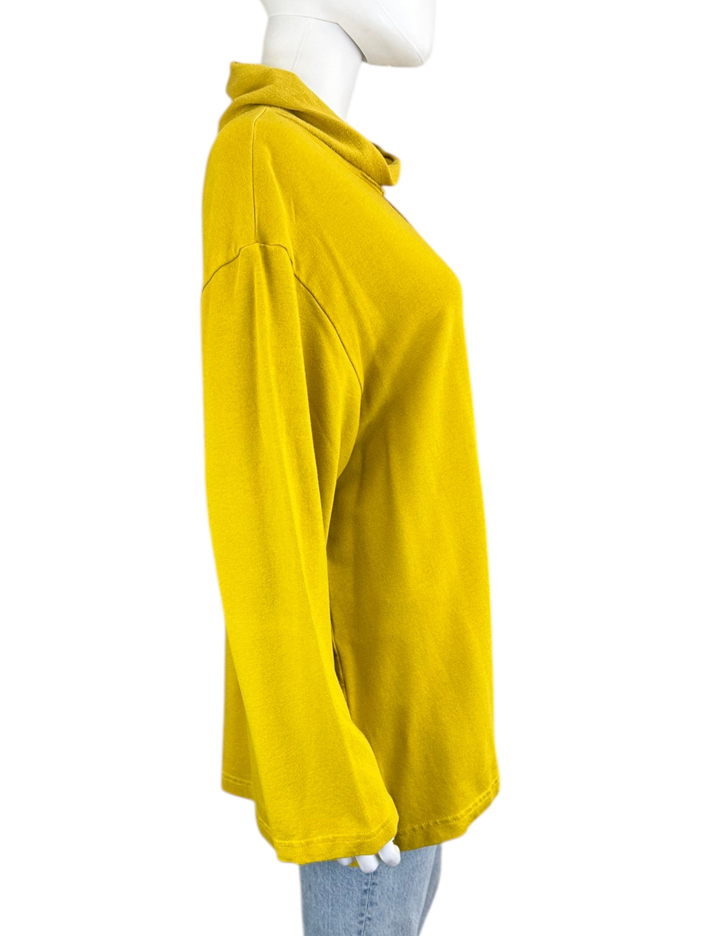bryn WALKER Mustard Pullover Top Size S