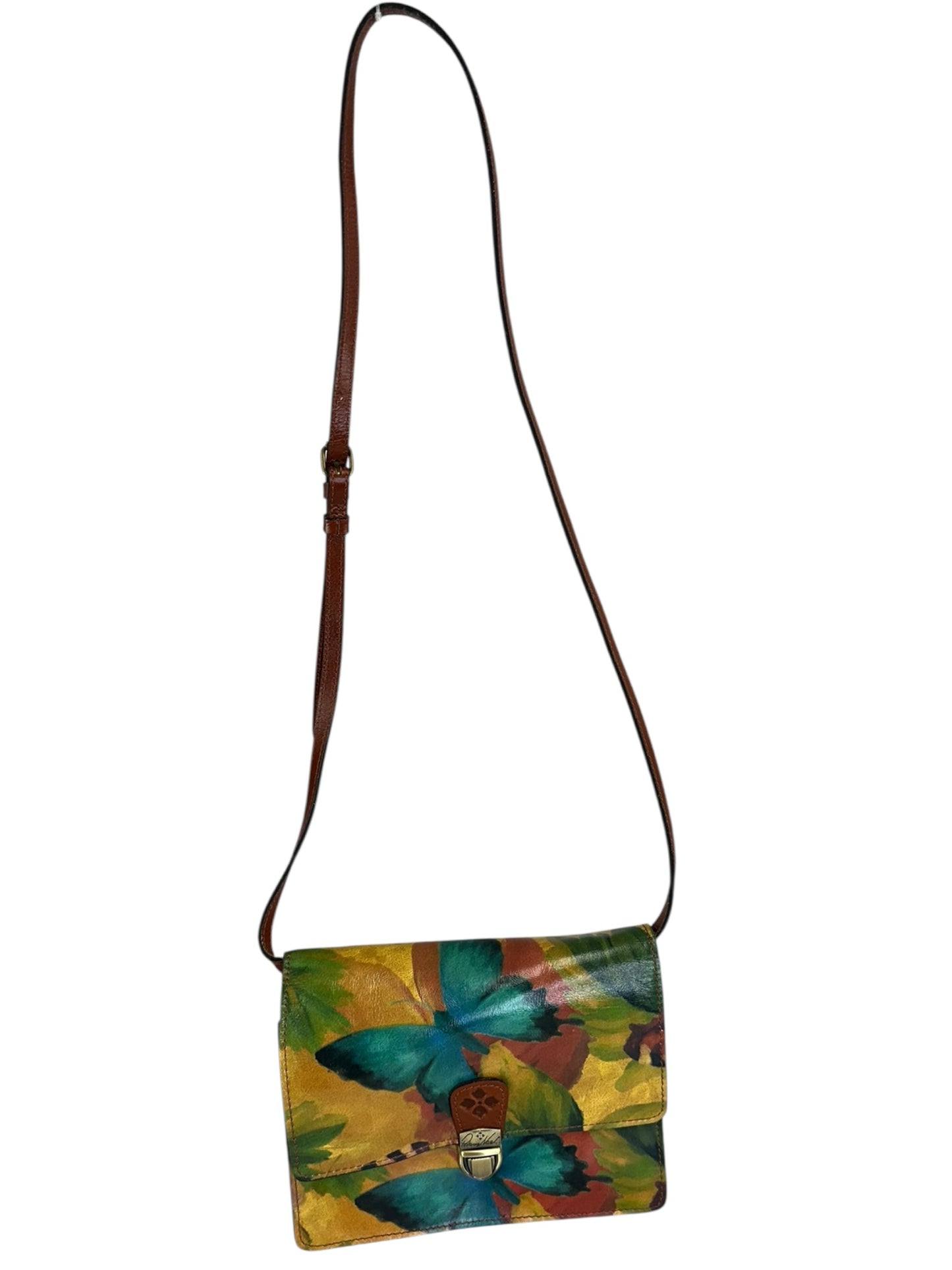 patricia nash 'Vallata Watercolor Butterfly' Crossbody