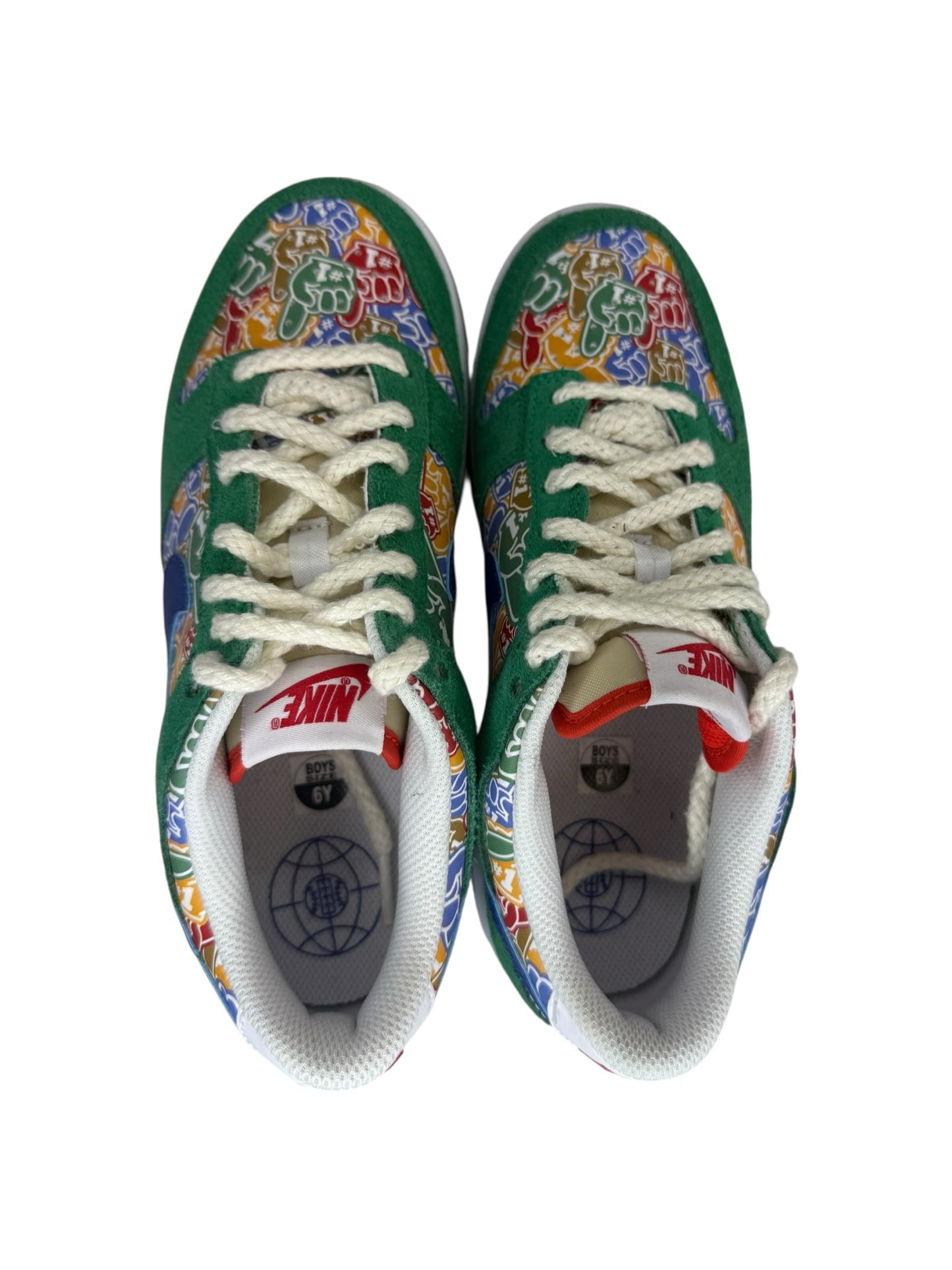 Nike Foam Finger Dunk Low Sneakers Size 7.5