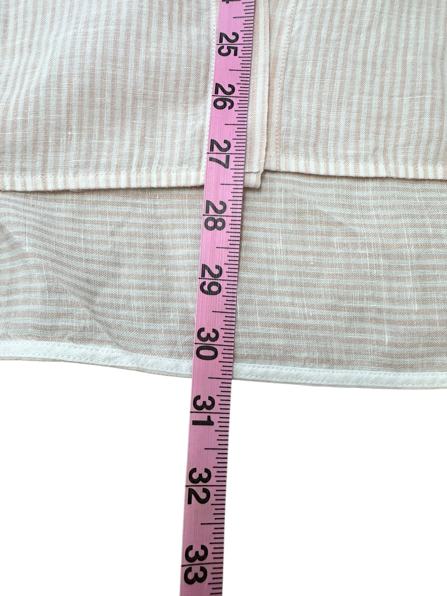 LAFAYETTE 148 NEW YORK Striped Button-Down Size S
