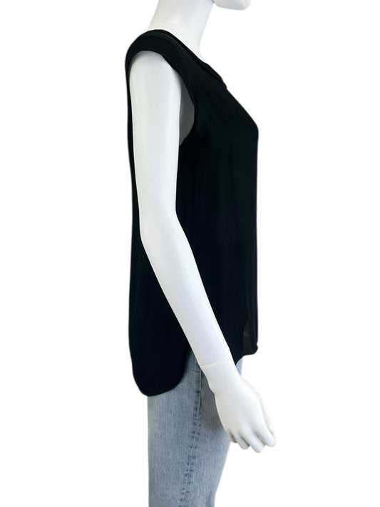 3.1 Phillip Lim Black 100% Silk Blouse Size 4