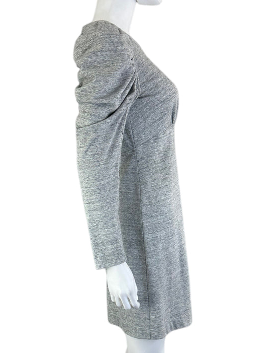 La Vie Gray Knit Mini Casual Dress Size S