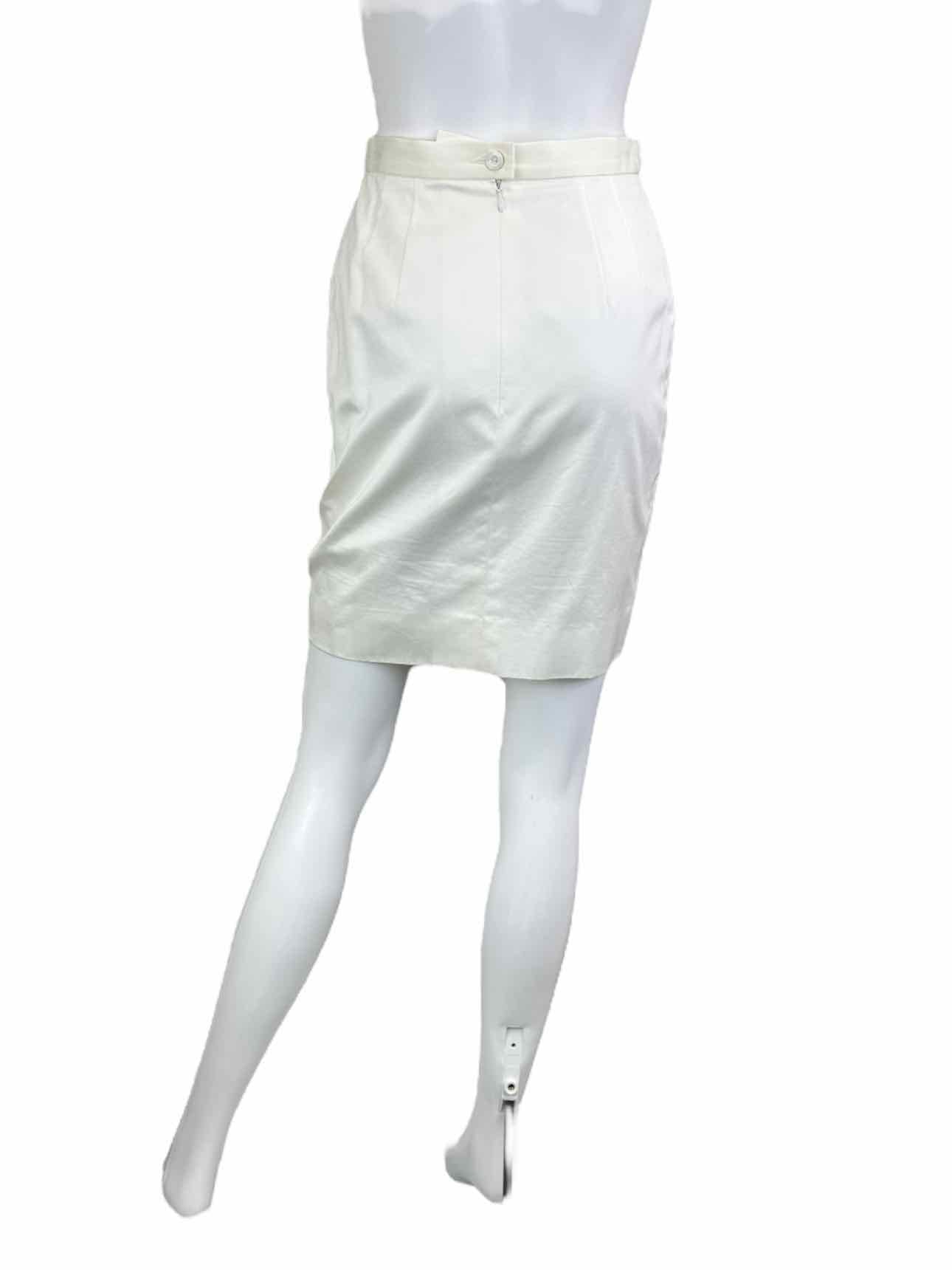 ESCADA White Pencil Skirt Size 34