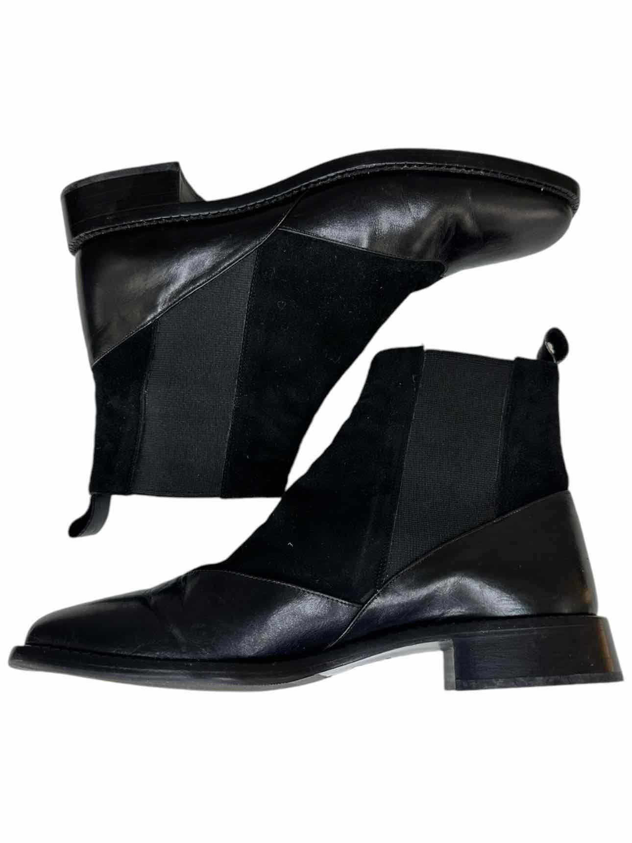 giorgio armani Black Ankle Boots Size 36.5