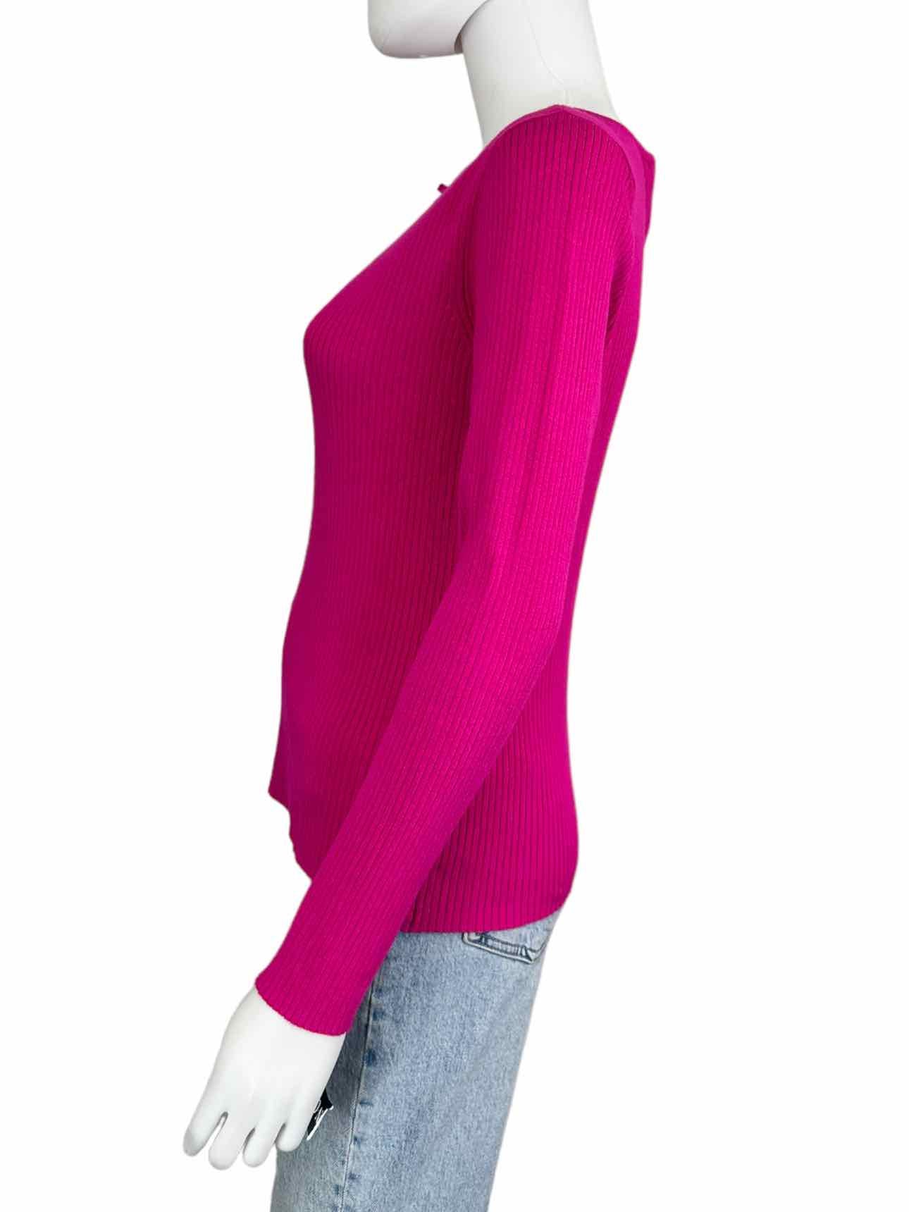 I.N.C. NWT Pink Asymmetrical Lace Up Sweater Size S