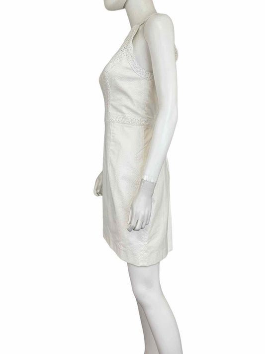 Lilly Pulitzer NWT Charlize White Eyelet Shift Dress Size 6