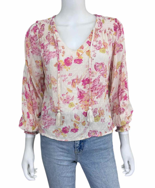 joie Floral Boho Blouse Size S
