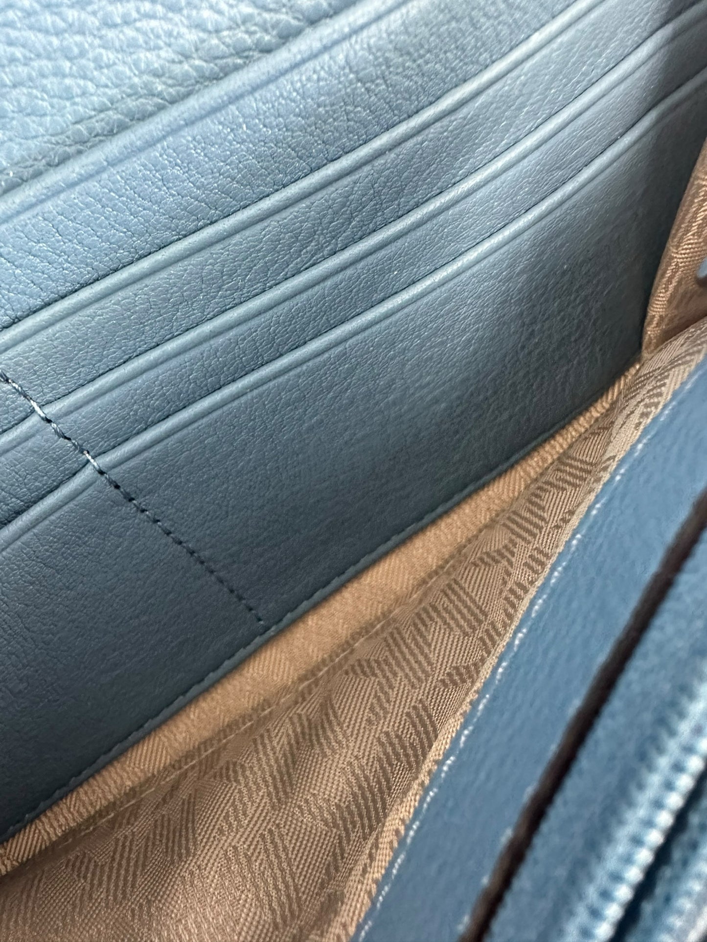 michael kors Blue Leather Wallet