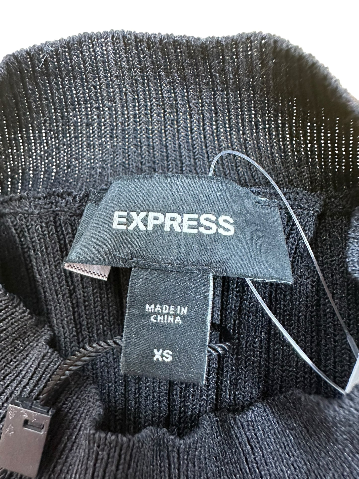 EXPRESS NWT Black Knit Maxi Dress Size XS
