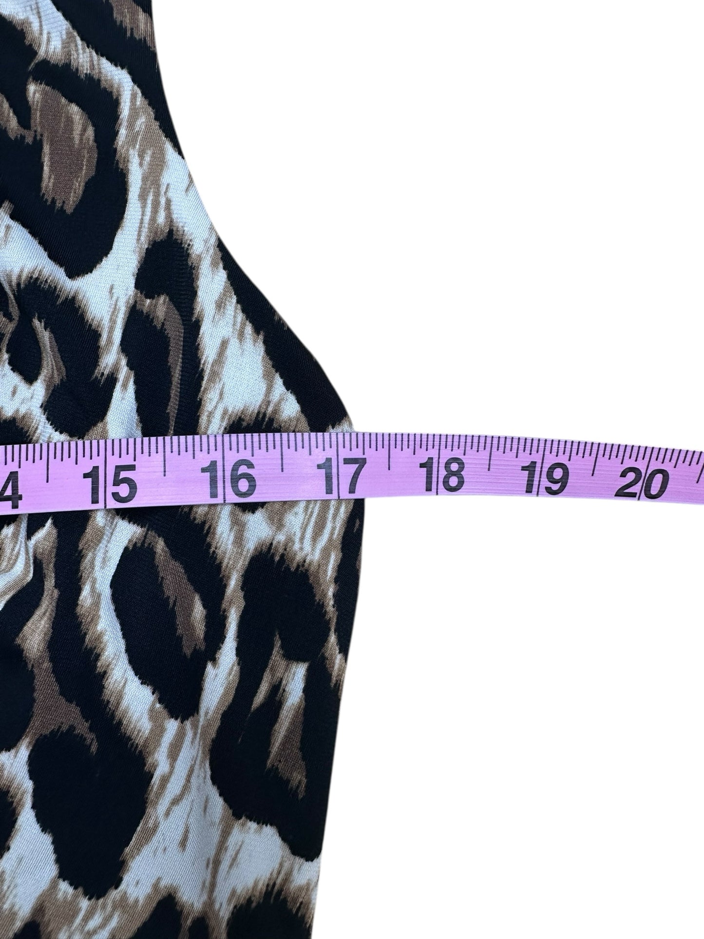 VINCE CAMUTO Animal Print Mini Dress NWT Size 12