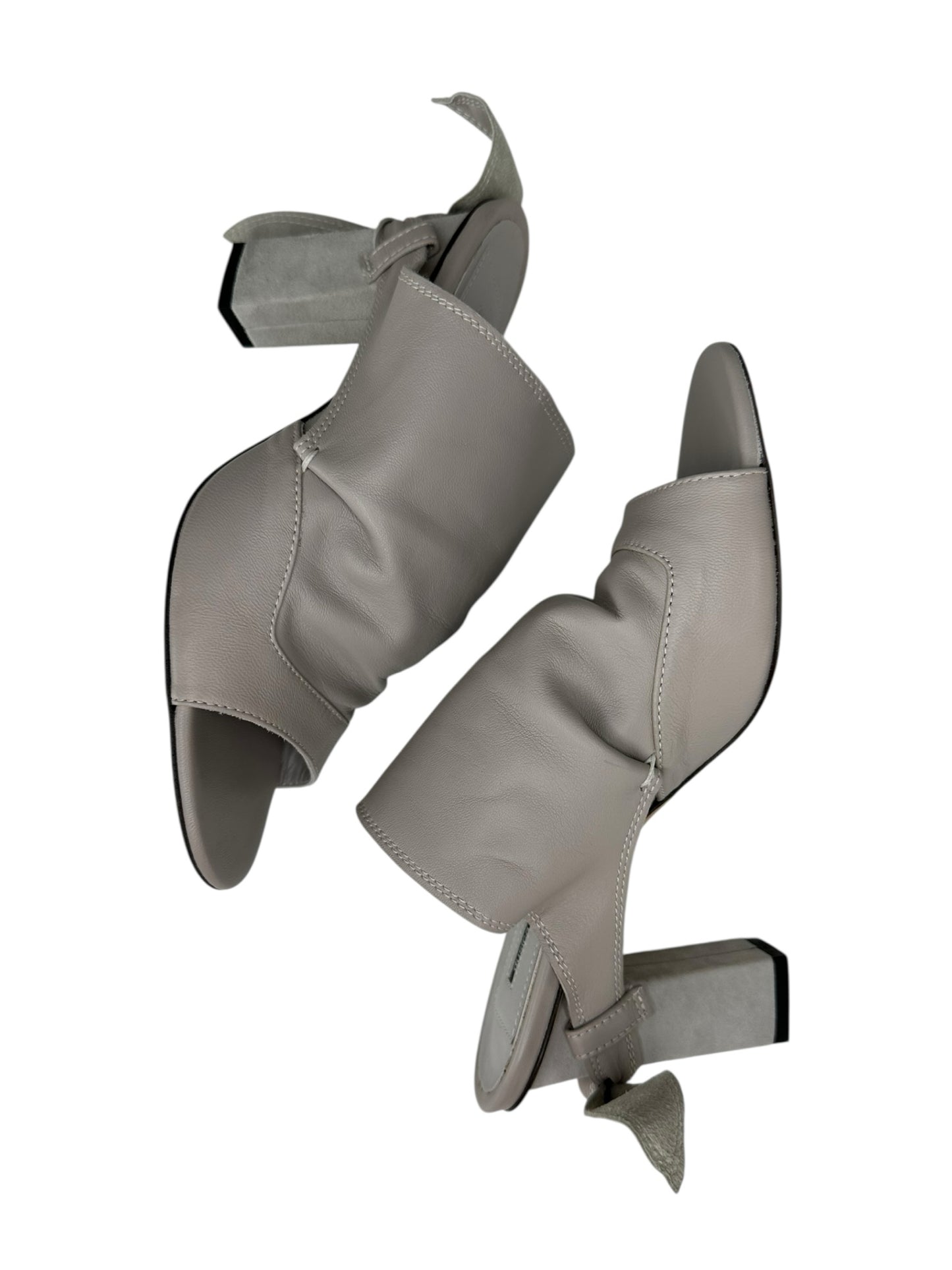 dusica dusica sacks Taupe Leather Sandal Pumps Size 37.5