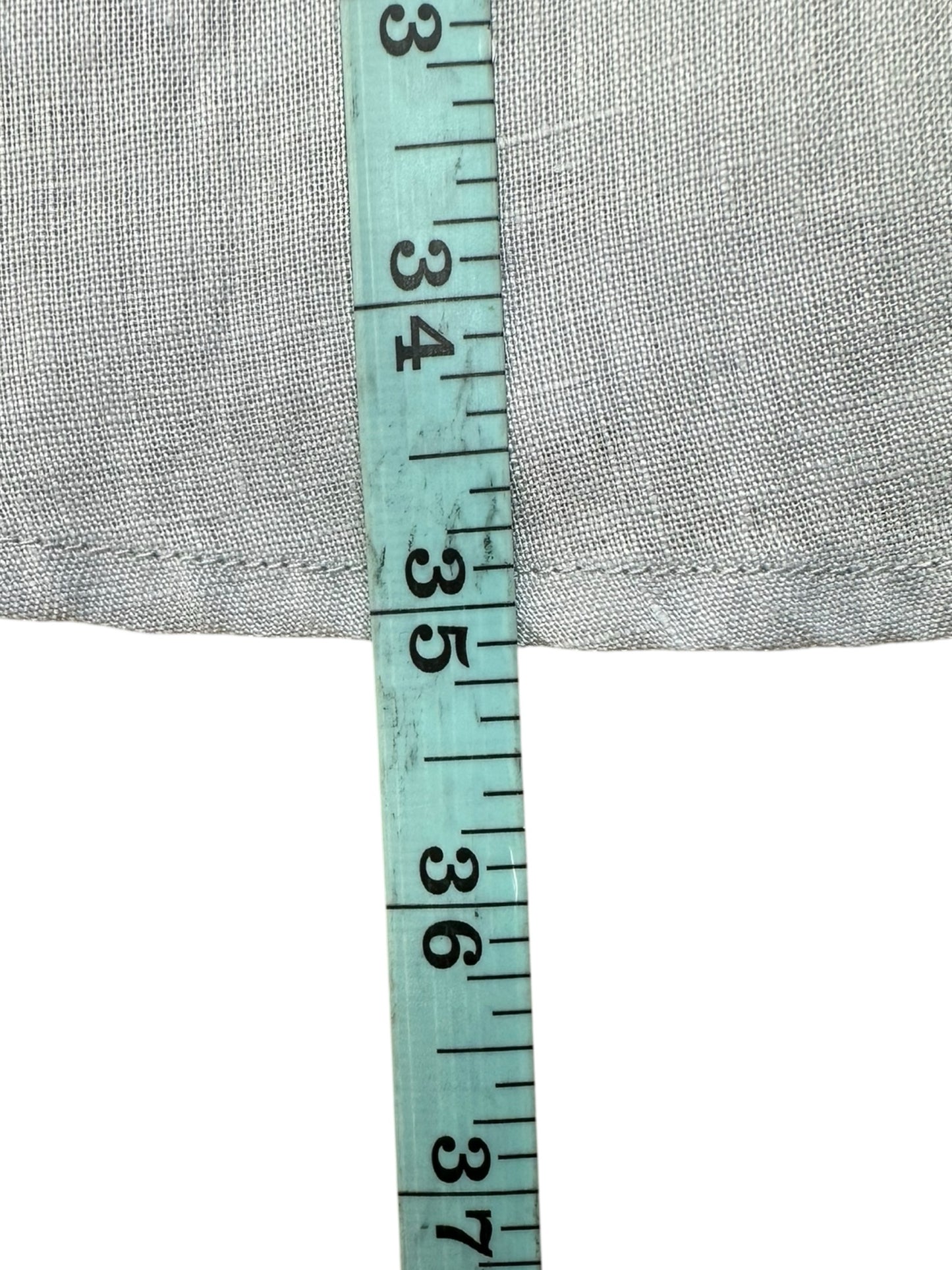 Isabel Etoile Marant Gray 100% Linen Skirt Size M