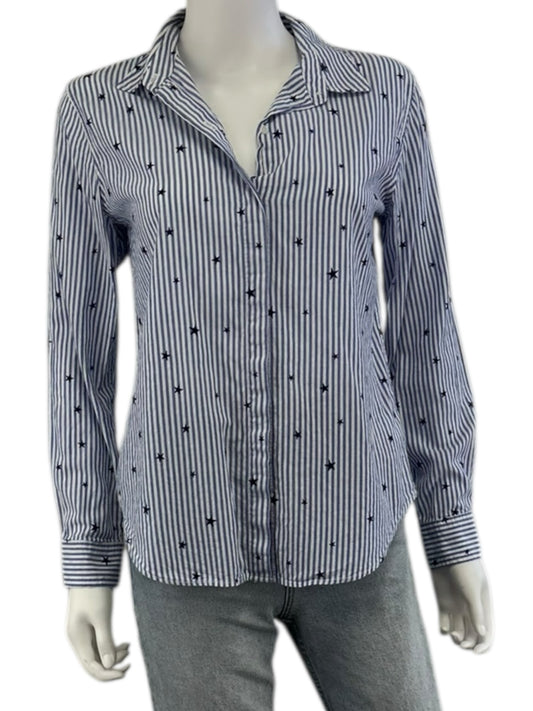 Rails Rosci Star Striped Button-Down Shirt Size S