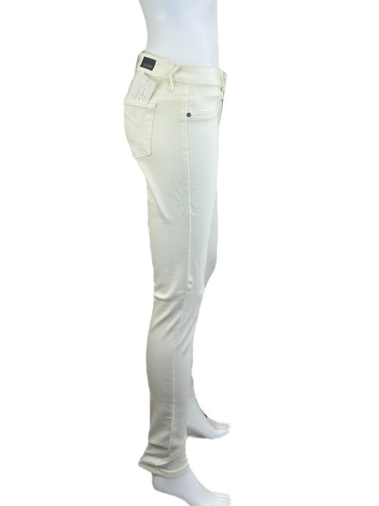 VIZCAINO Cream Skinny Jeans Size 26