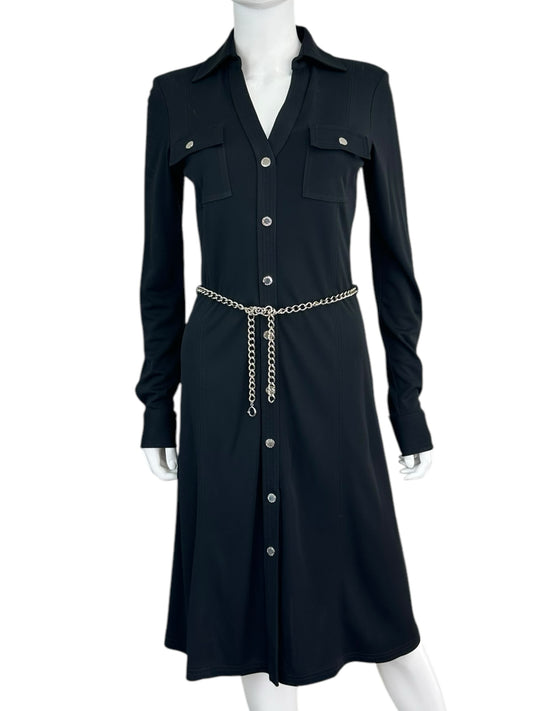 Michael Kors Black Shirt Dress Size S