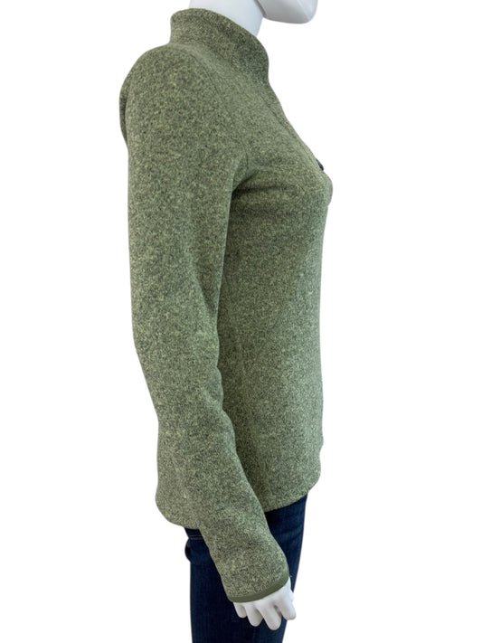 North Face Green Mountain Knit Sweatshirt Size S