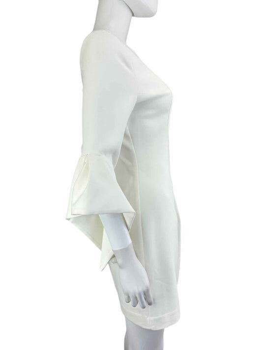 BLACK HALO NWT White Cocktail LORIE Mini Dress Size 4