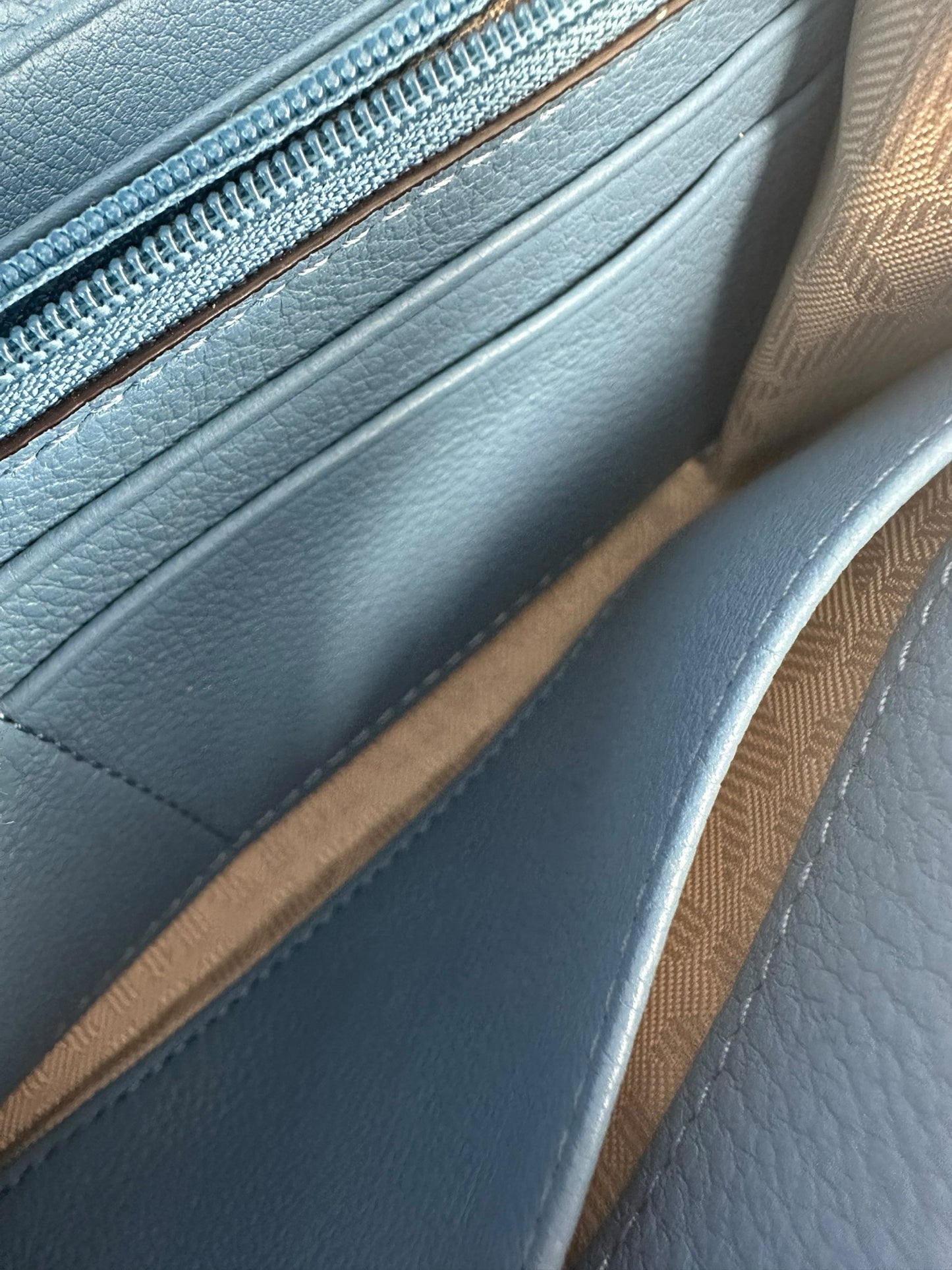 michael kors Blue Leather Wallet