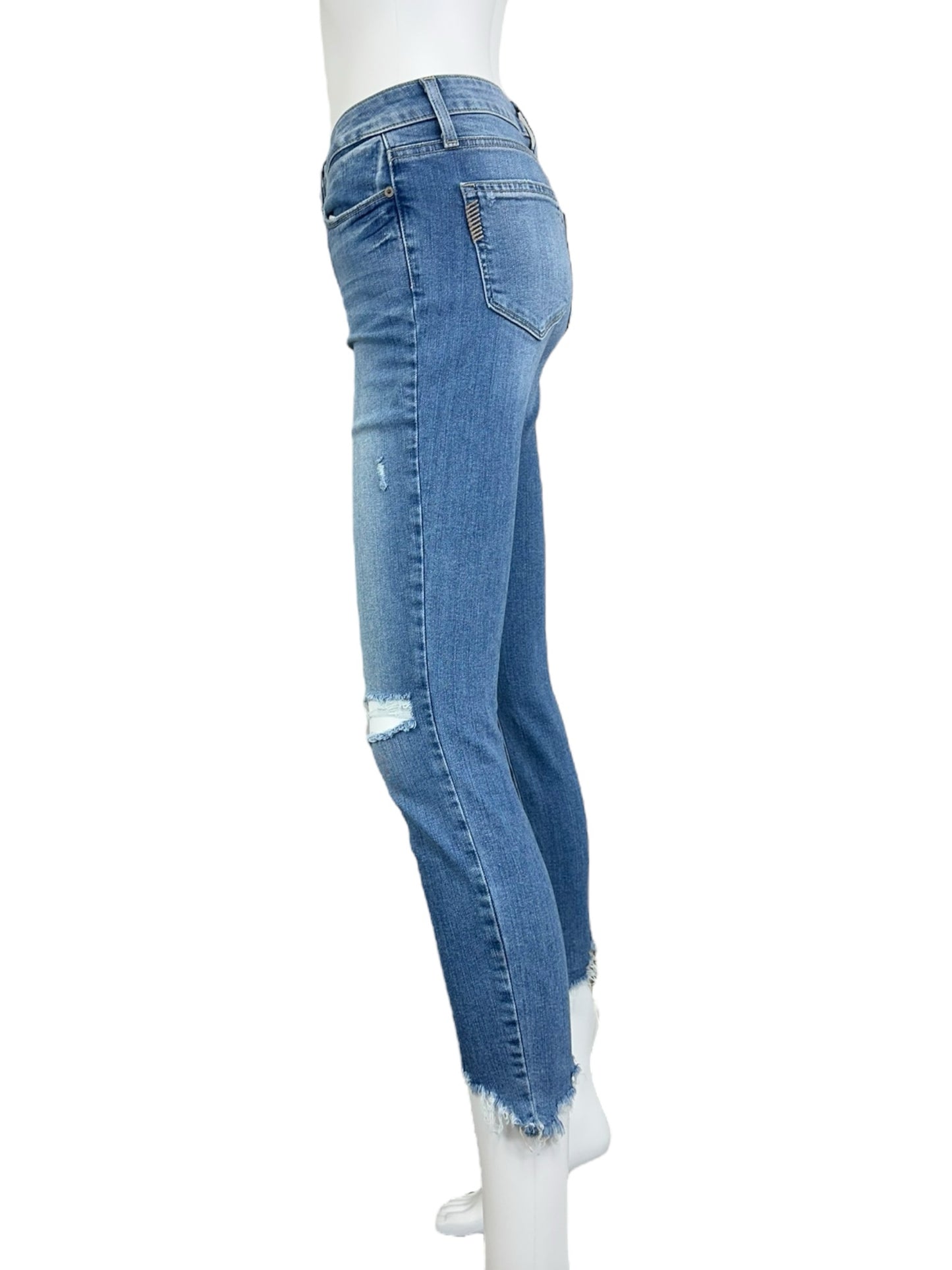 PAIGE Blue Verdugo Crop Skinny Jeans Size 26
