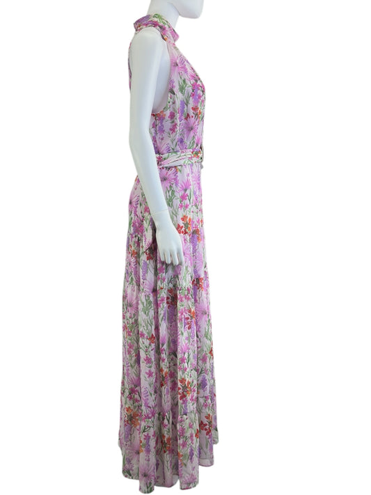 taylor Multicolor Floral Maxi Dress Size 16