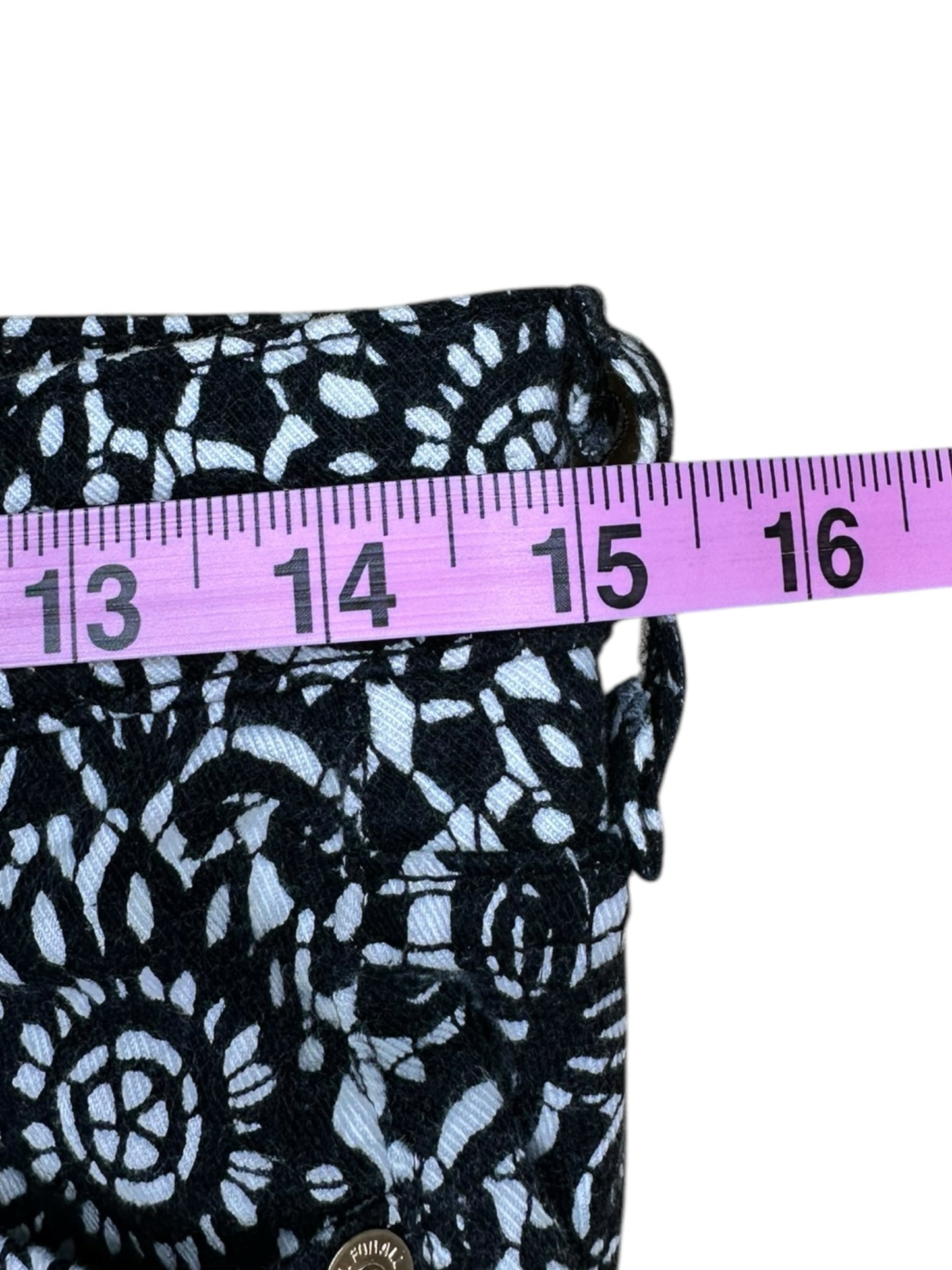 7 for all man kind Black and White Jeans Size 27