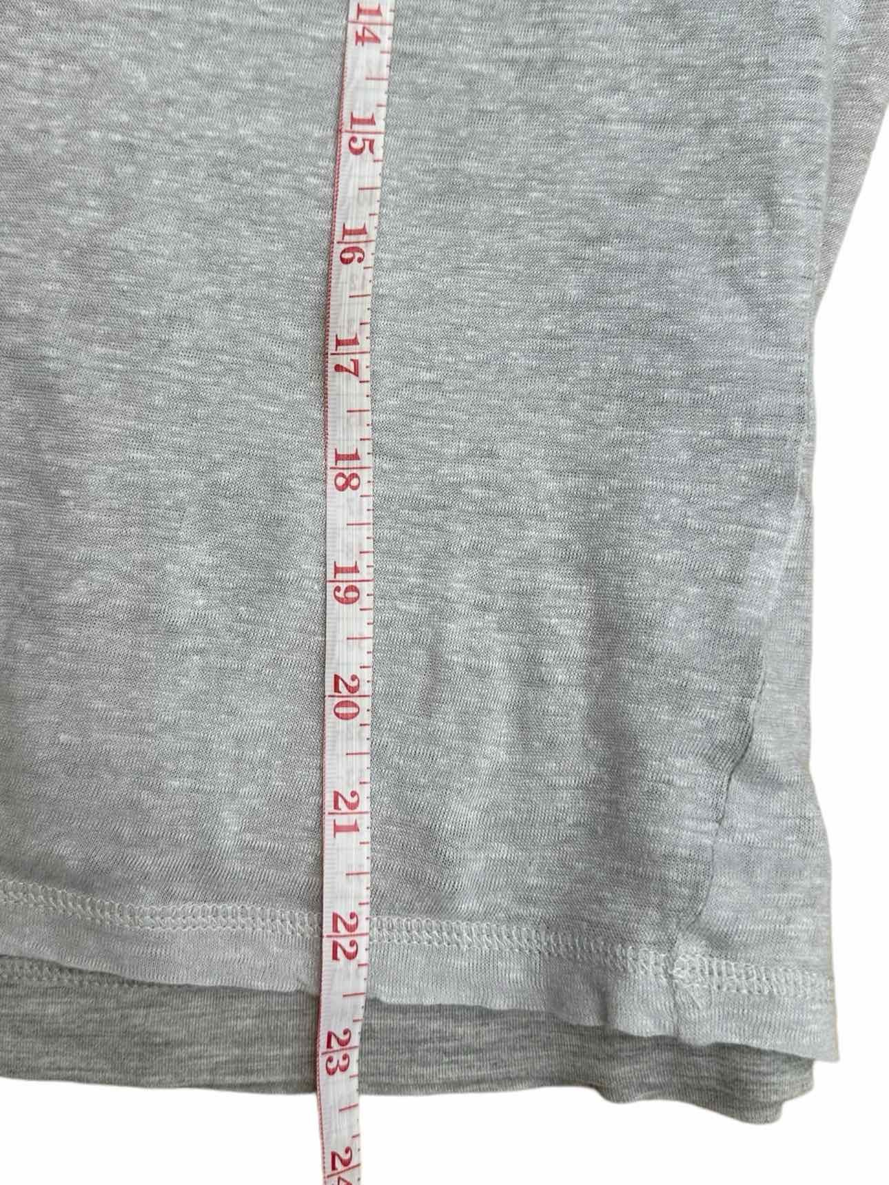 MAJESTIC PARIS Gray Knit Top Size S