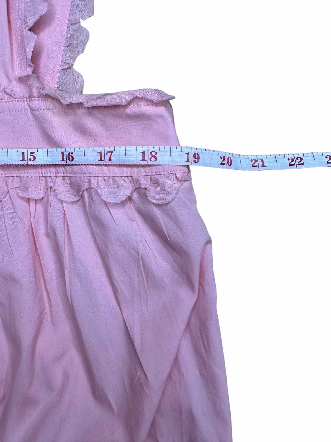TORY BURCH Pink Scallop Trim Tank Size 10