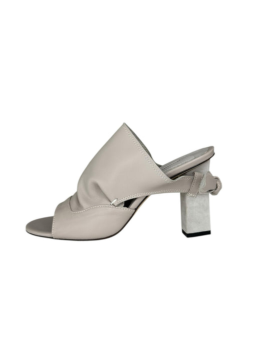 dusica dusica sacks Taupe Leather Sandal Pumps Size 37.5