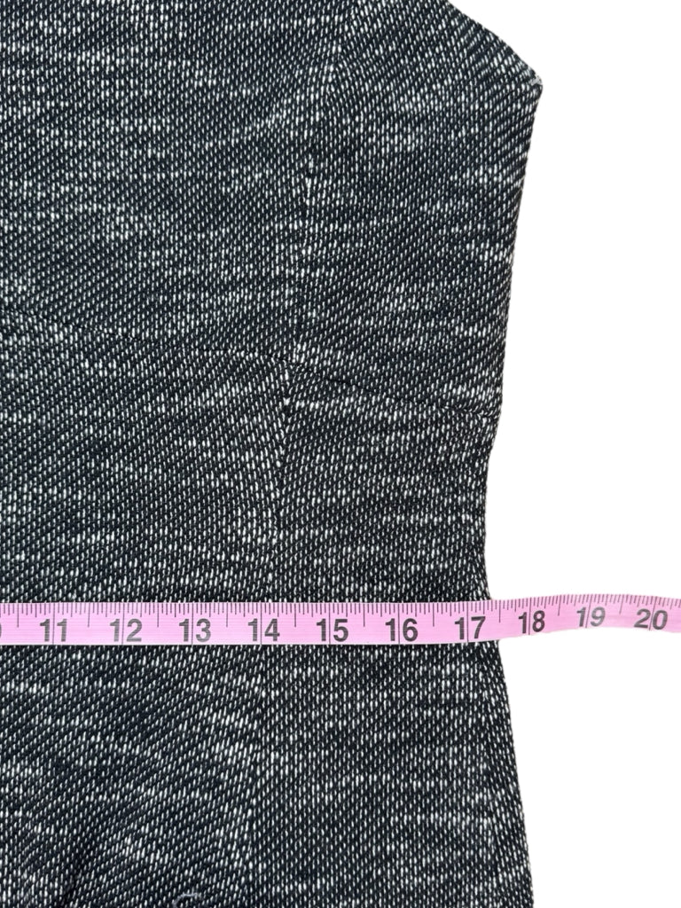 Hal Rubenstein NWT Black Tweed Midi Dress Size L