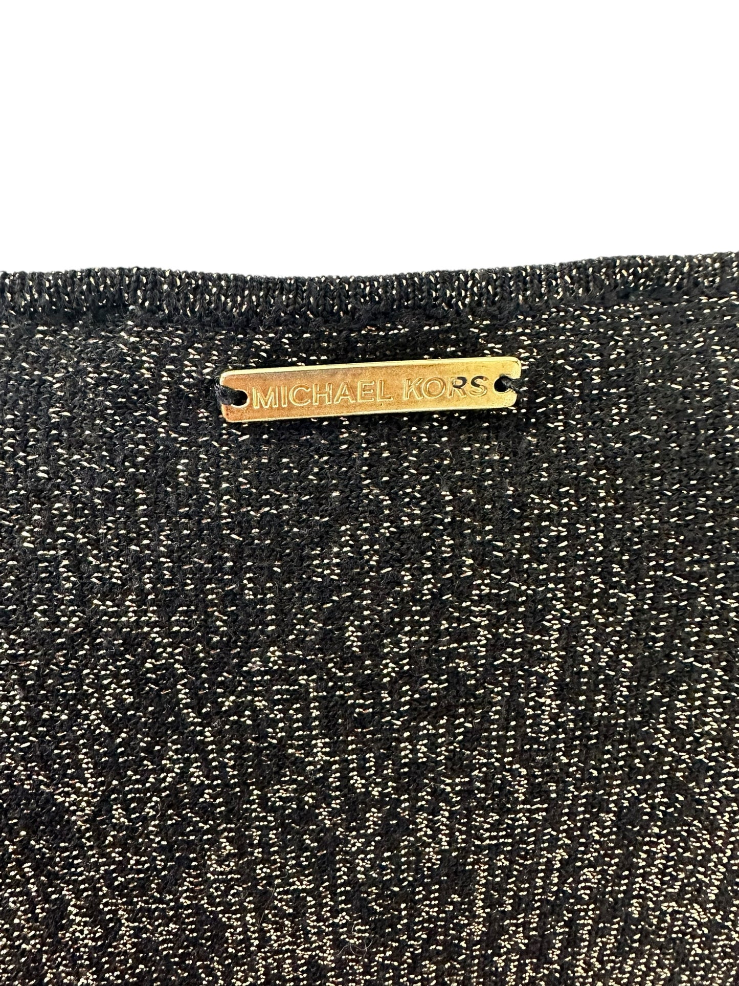 MICHAEL Michael Kors Black Sparkle Sweater Size XL