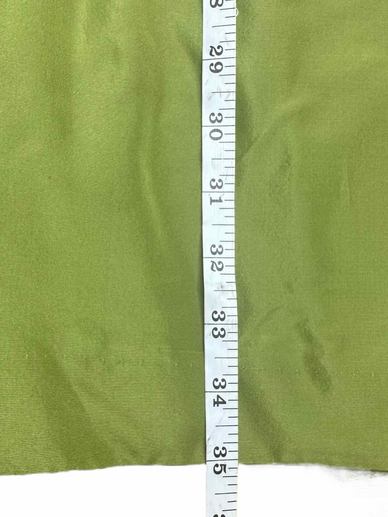 J. Crew Green Silk Cocktail Dress Size 6
