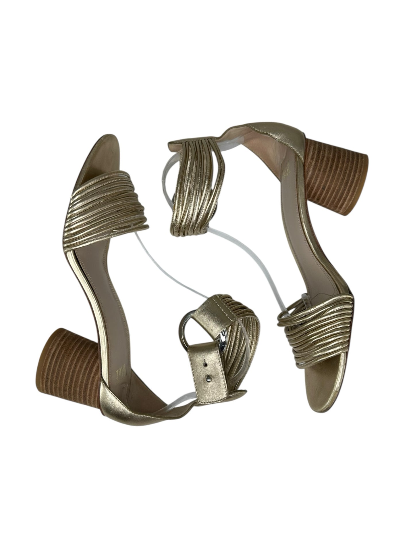 PAIGE Gold Strappy Sandals Size 9