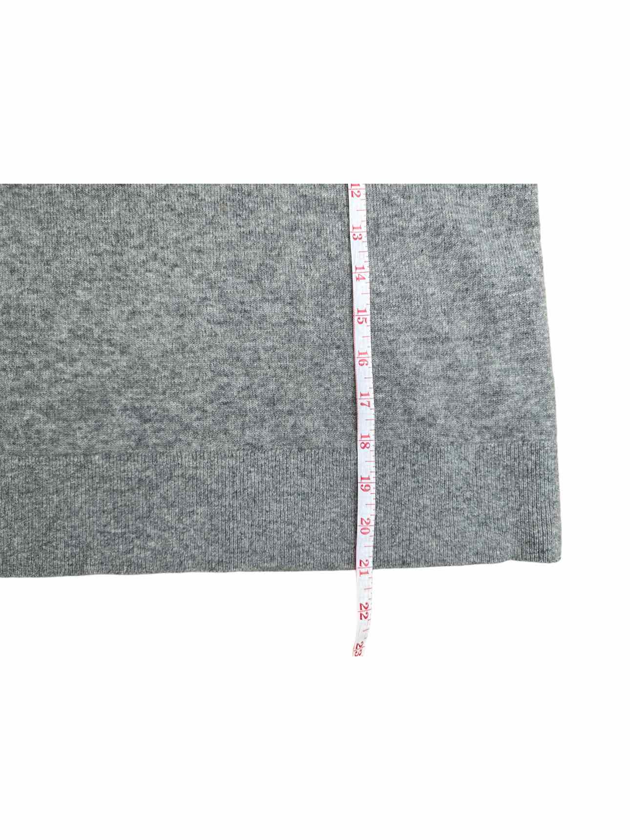 CLUB MONACO Gray Cashmere Off Shoulder Sweater Size S