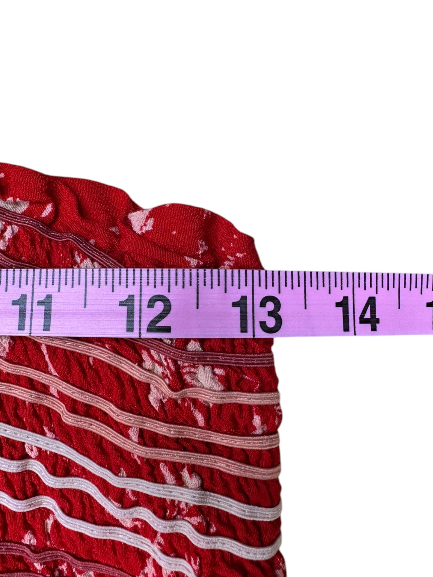 Free People Red Flowy Jumpsuit Size S