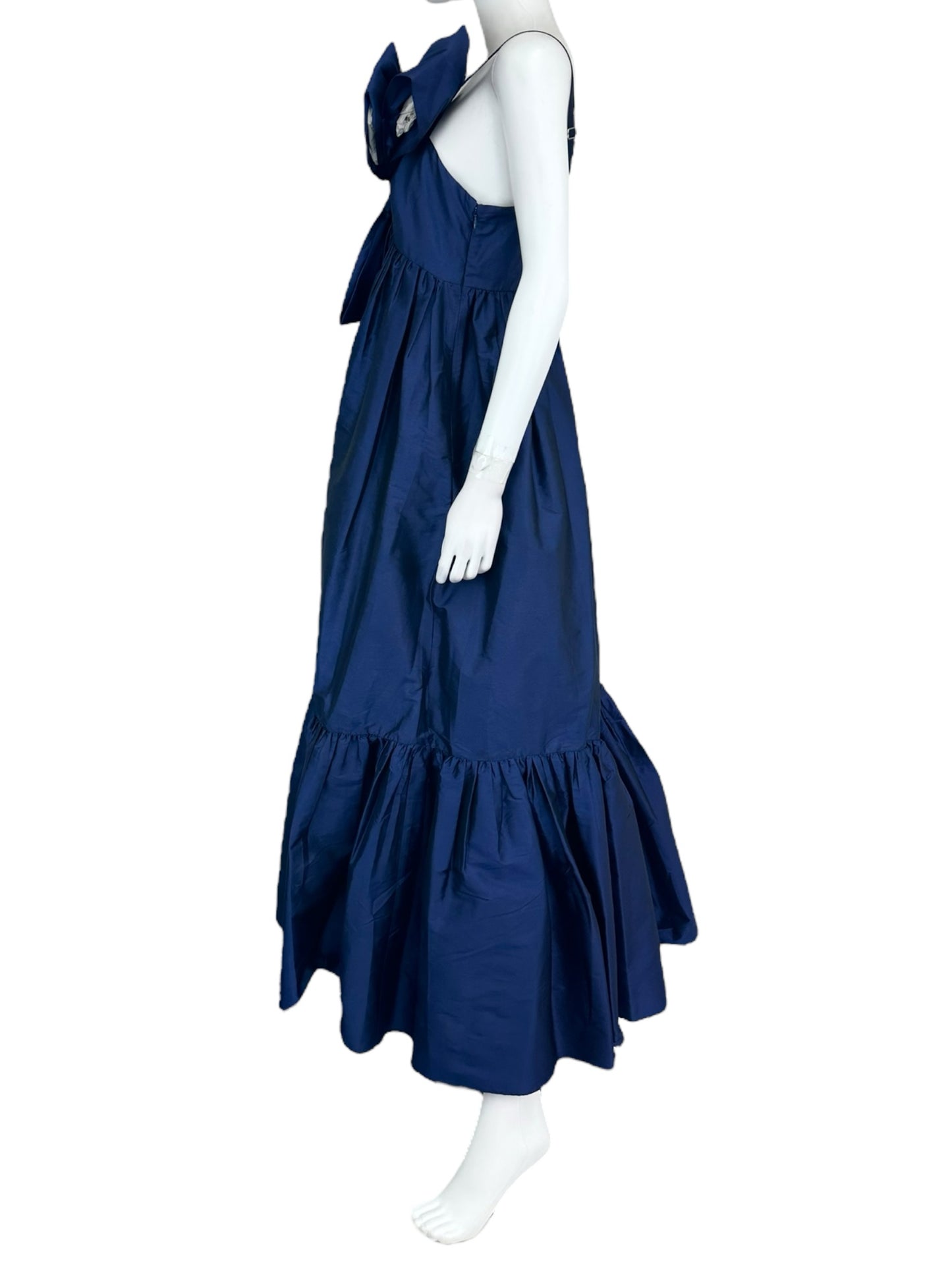 atsu Blue One Strap Maxi Formal Dress NWT Size S